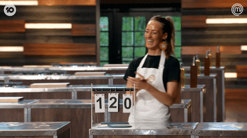 Happy Smile GIF by MasterChefAU