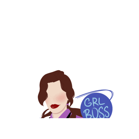 Girl Sticker