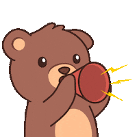 Cheering Fighting Sticker by BEARISH