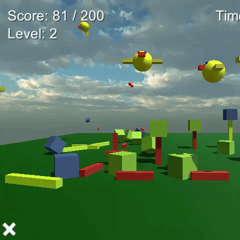 video games bouncy ducks GIF