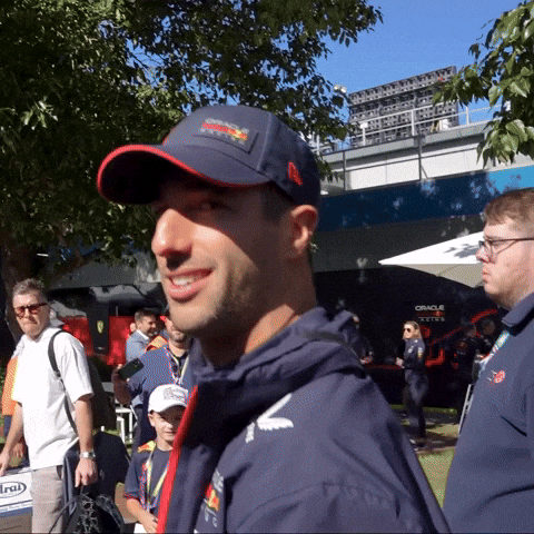 Daniel Ricciardo saying Nico Huuulkenberg