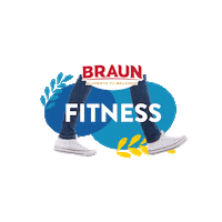 BraunEc fitness walking braun pan braun Sticker