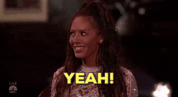 Reality TV. America’s Got Talent judge Melanie Brown smiles and says decidedly, “Yeah!”