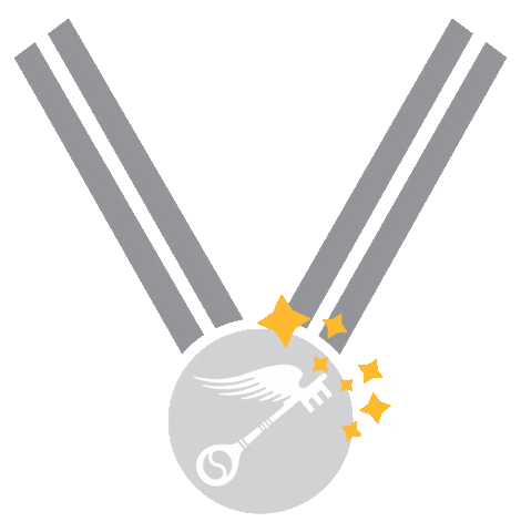 gold medal silvermedal Sticker by Art & Writing Awards
