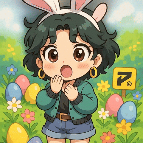 Easter Bunny Wow GIF by Persona