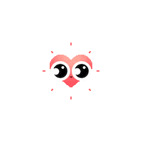 In Love Hearts Sticker