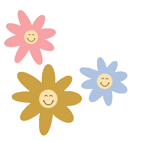 Happy Flower Sticker