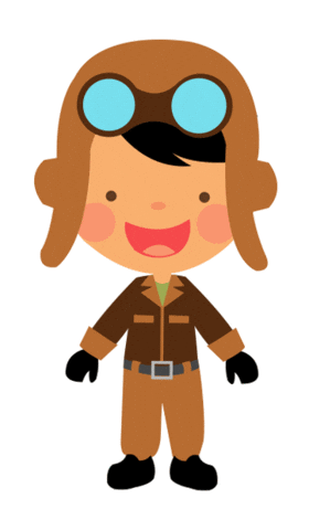 비행기 Sticker