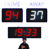 37 Away Sticker