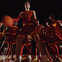 Basketball Hoops GIF by USC Trojans