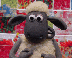 aardman shocked scared shock help GIF