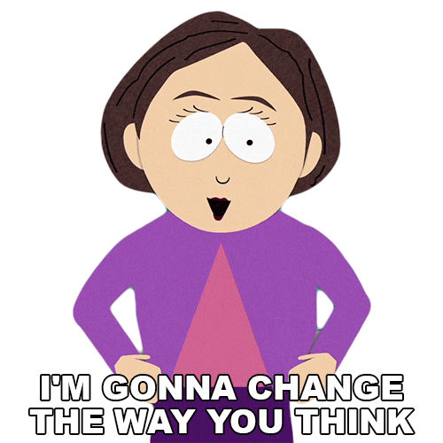 Thinking Sticker by South Park