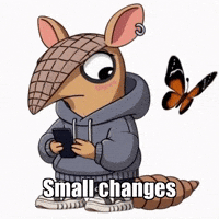 Butterfly Floating GIF by Chillo Dillo
