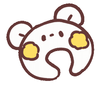 potalele sleep pillow 可愛 睡覺 Sticker