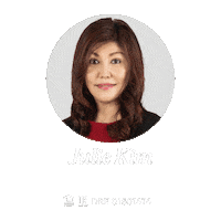 Julie Kim Sticker by JohnHart Real Estate