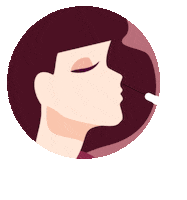 Nose Thread Sticker by Bright Clinic