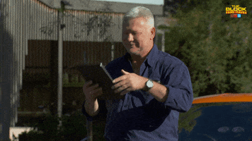 Channel 9 Reaction GIF by The Block