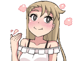 Fanning Oh My Sticker by Jin