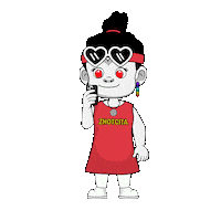 Click Click Smile Sticker by Zhotcita