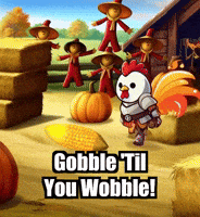Thanksgiving Farm GIF by Zorooster