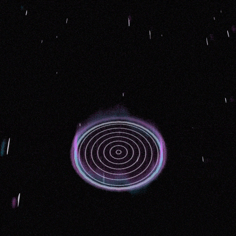 Space Glow GIF by ruidovacio