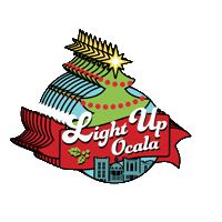 OcalaRecPark light up ocala fl city of ocala downtown ocala Sticker