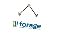 Forage Cafe Sticker by Forage Cafe and Information Centre