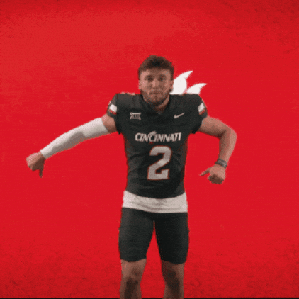 Cincinnati Football GIF by Cincinnati Bearcats