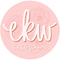 Ekwbirthflowers Sticker