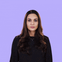 no yes GIF by Preity G  Zinta