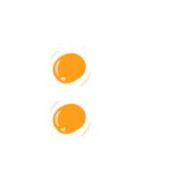 japanese egg Sticker by CHINO RESTAURANT