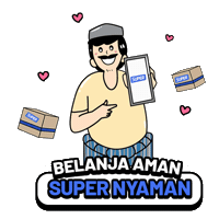 Shopping Sale Sticker by Aplikasi Super