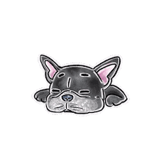 stefdubbs tired sleepy zzz exhausted Sticker