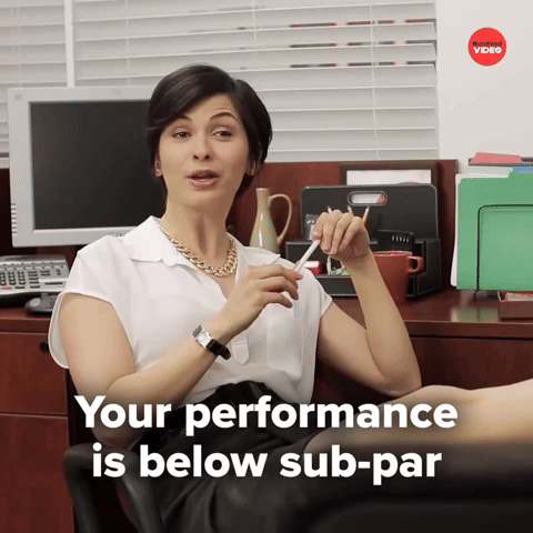 Performance below sub-par