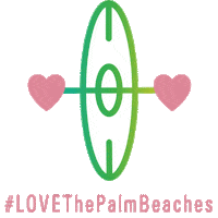 Heart Love Sticker by The Palm Beaches