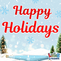 Merry Christmas GIF by Lucas and Friends by RV AppStudios