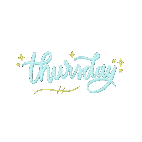 Weekend Thursday Sticker