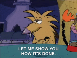 nickrewind nicksplat angry beaver GIF