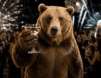 PICTON_Investments celebration celebrate cheers bear GIF