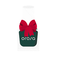 Night Train Christmas Sticker by Orosa Beauty