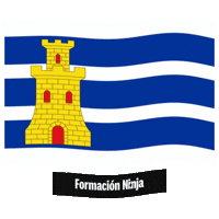 Flag Spain Sticker by Formación Ninja