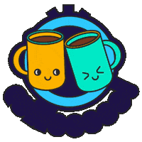 Victoria University Coffee Sticker by Stickerbaby