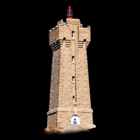 Perros-Guirec giphyupload perros lighthouse roz GIF