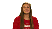 College Sports Sport Sticker by Wisconsin Badgers