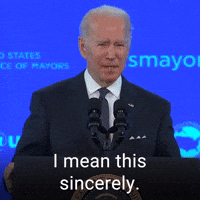 I mean this sincerely.