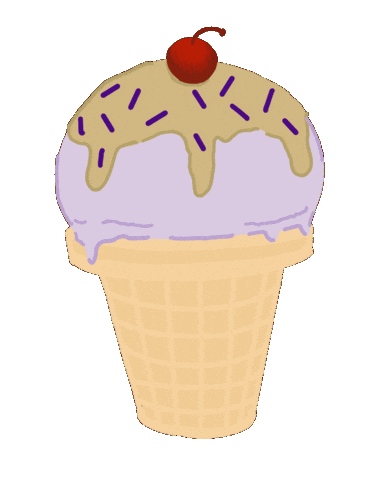 Ice Cream Summer Sticker by James Madison University