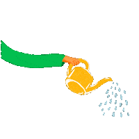 PRINCESARMAH plant gardening houseplant watering Sticker
