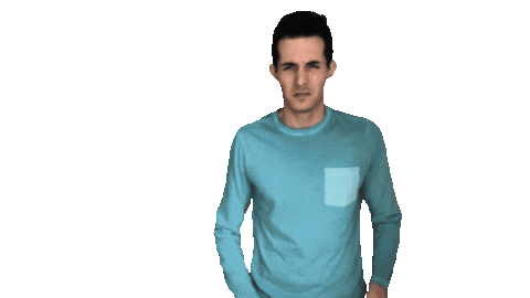 Go Away No Sticker by Matt Tolbert