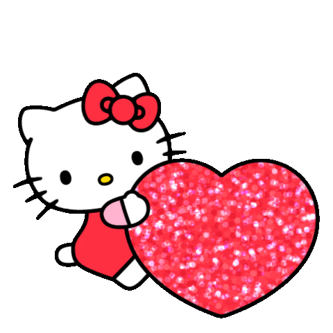 Hello Kitty Sticker by Sanrio Korea