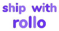 Ship Shipping Sticker by Rollo